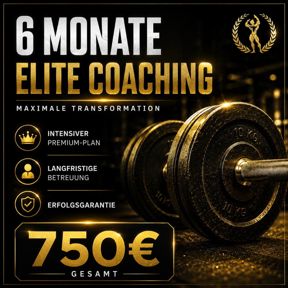 6-Monate Elite Coaching – Maximale Transformation