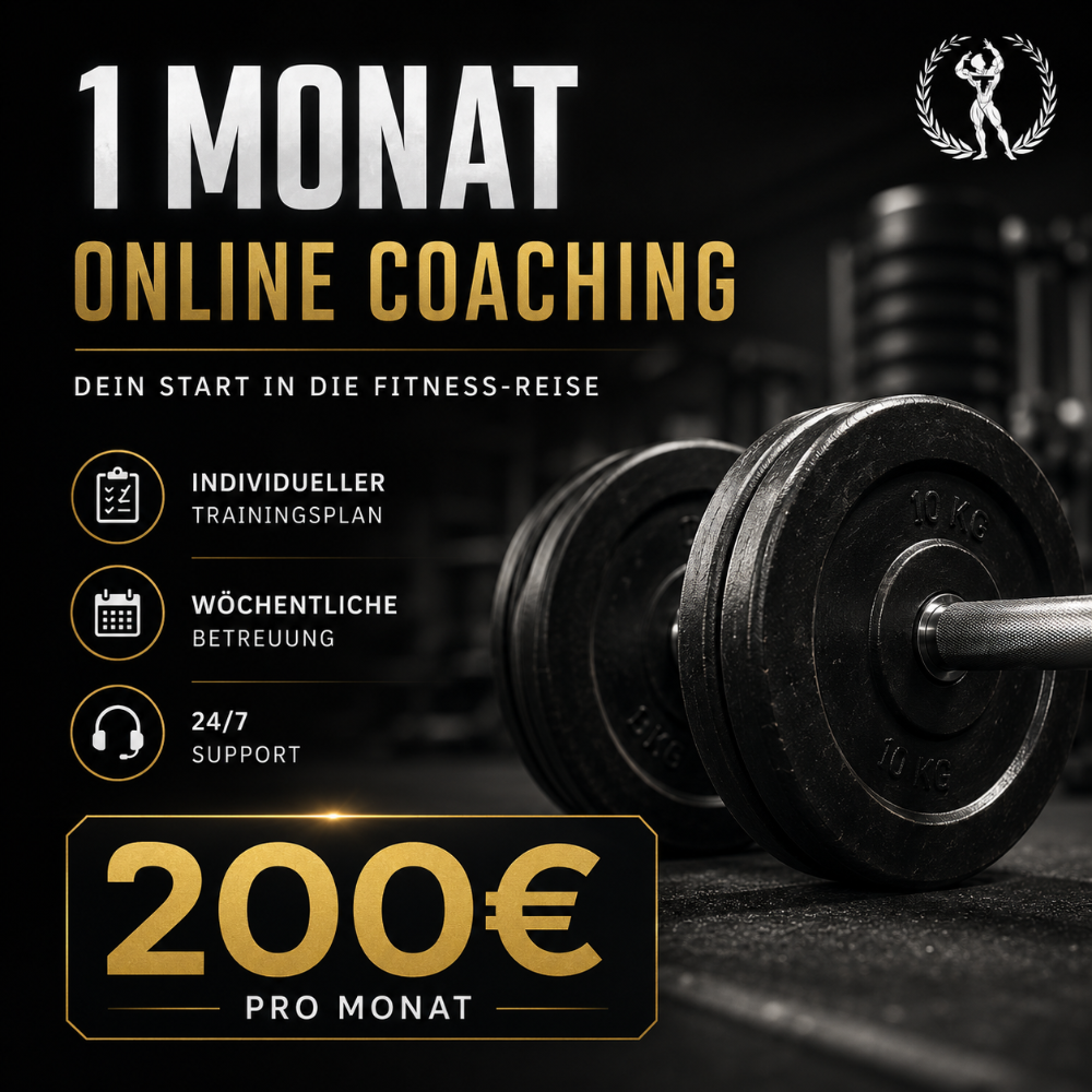 1-Monat Online Coaching – Dein strukturierter Einstieg