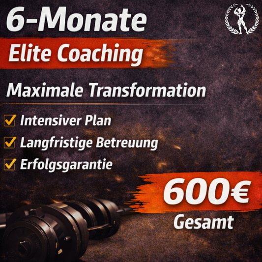 6-Monate Elite Coaching – Maximale Transformation